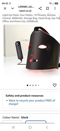 Face mask umitec led - umitec,