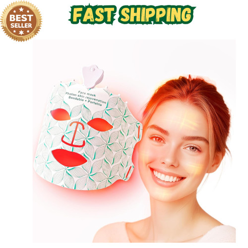 Led face mask light - face,