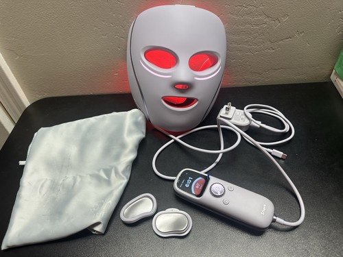 Led face mask red - face,