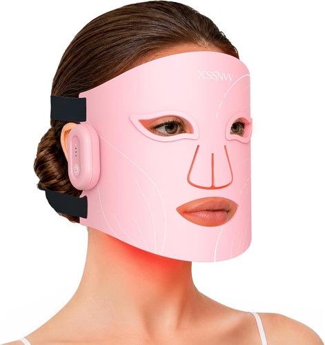 Led face mask light - led, therapy