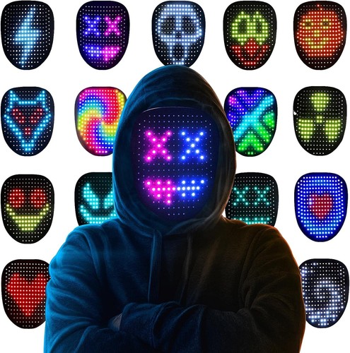 Rechargeable led mask - rechargeable, with