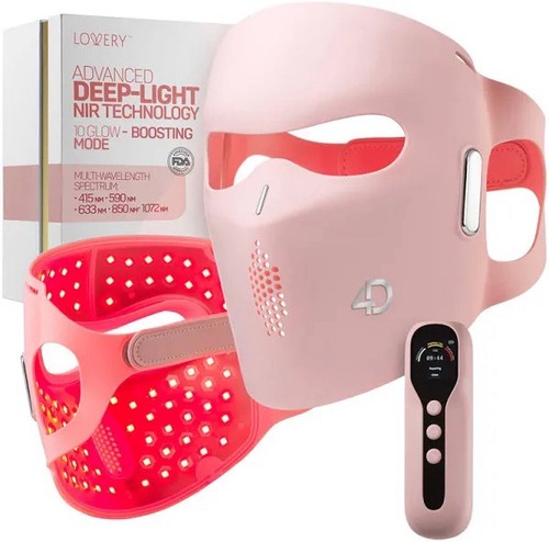 Lovery red light mask led - light,