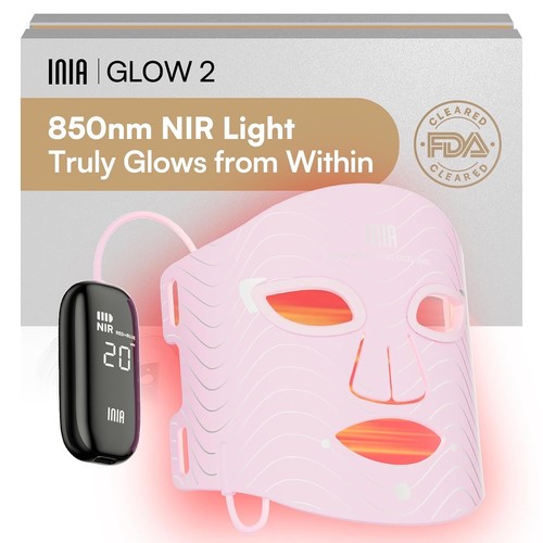 Red light therapy mask - red,