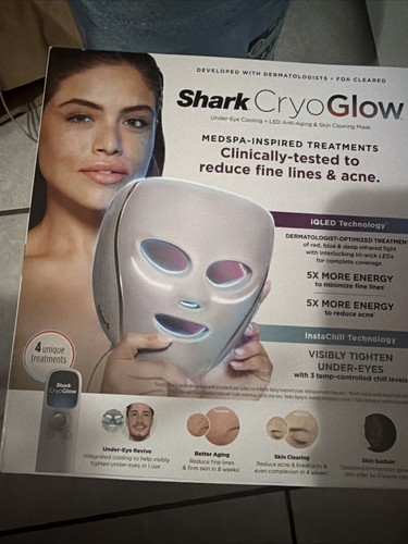 Shark cryoglow led face - face, mask
