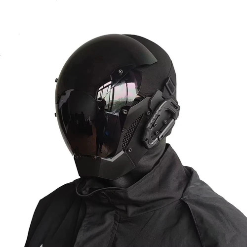 Cyberpunk led mask - led, futuristic