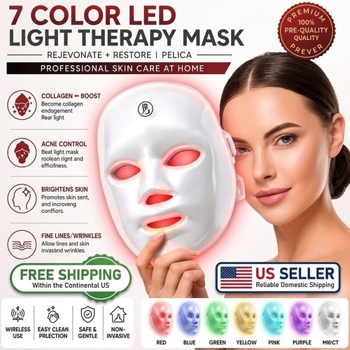 Color led facial - led,