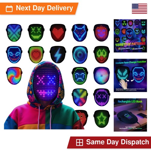 Arscniek led light mask - up,