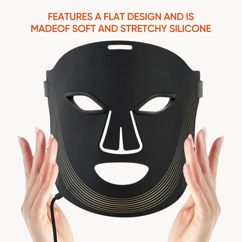 Color cordless led face mask - led,