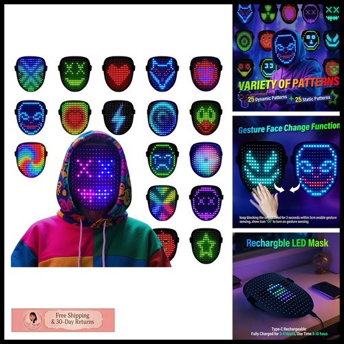 Arscniek led light mask - arscniek,