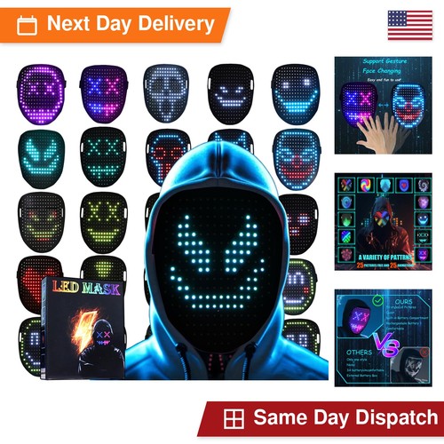 Jdbmaoye led light mask - led,