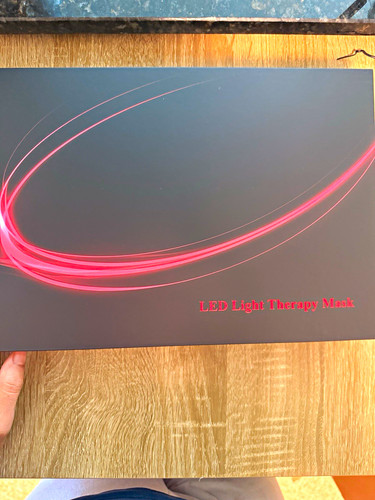 Led light therapy mask red - led,