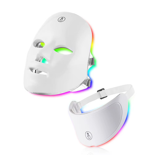 Color led face neck light - led,