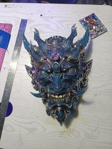 Unique hannya mask with led - unique,