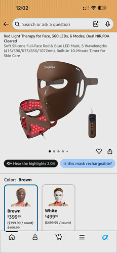 Zeepeak led light therapy - led,