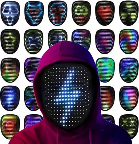 Led mask with gesture - mask,