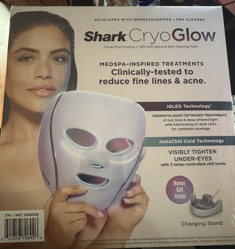 Shark cryoglow silver led - shark,