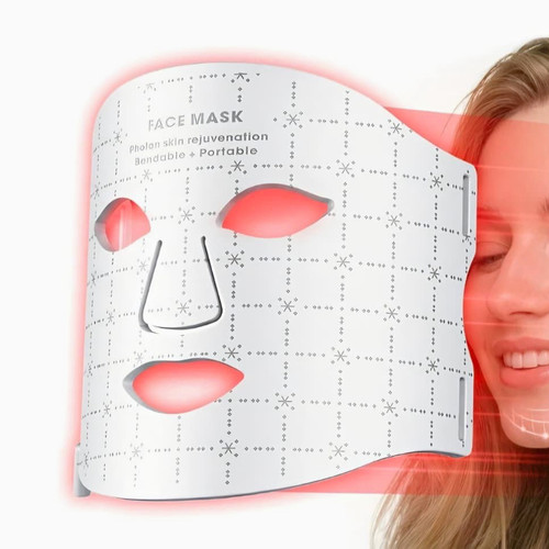 Led light therapy face mask - face,