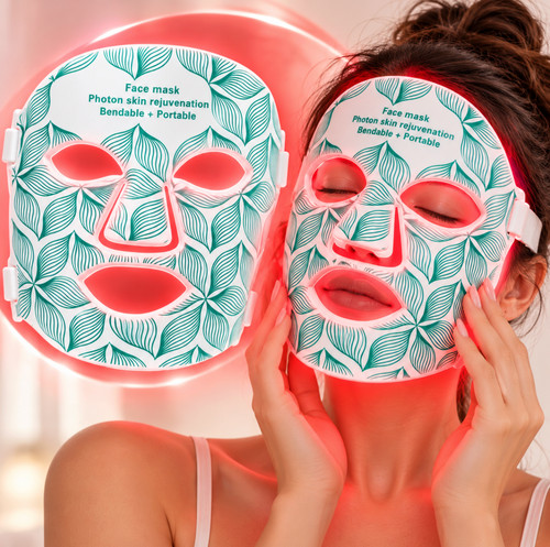 Led light therapy - therapy, face