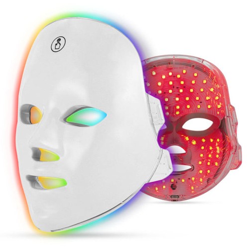 Rechargeable facial led mask - led,