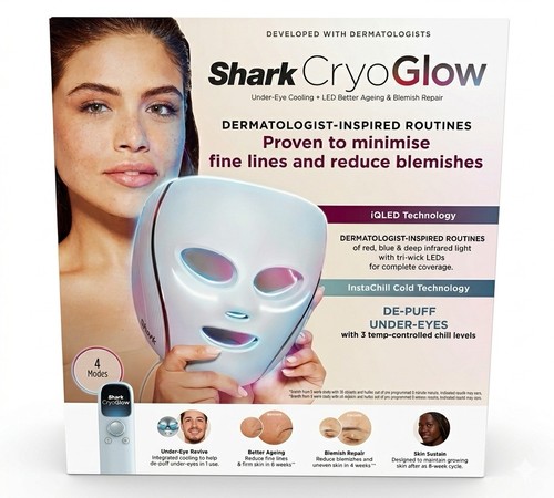 Shark cryoglow led face - cryoglow, mask