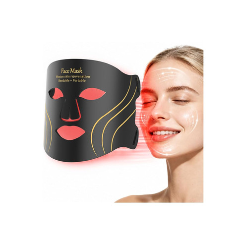 Red light therapy mask for - red,