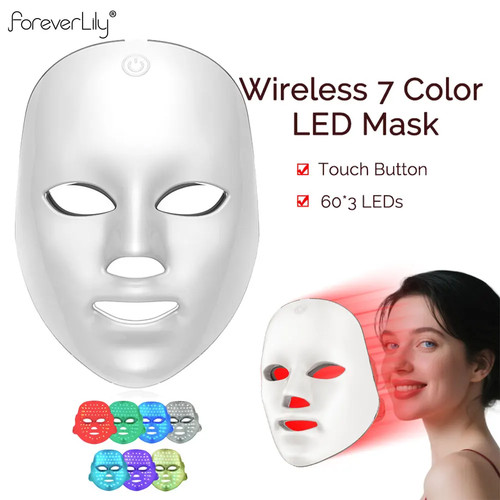 Color led facial mask - 7,