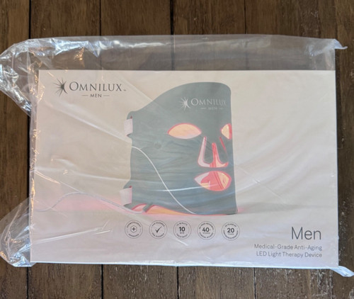 New omnilux men led mask - new, men's