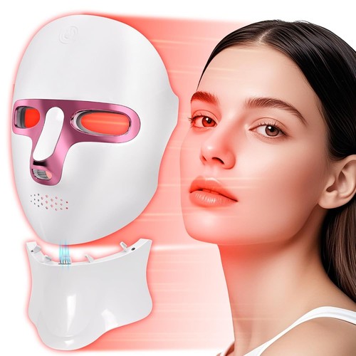 Red light therapy - red, mask