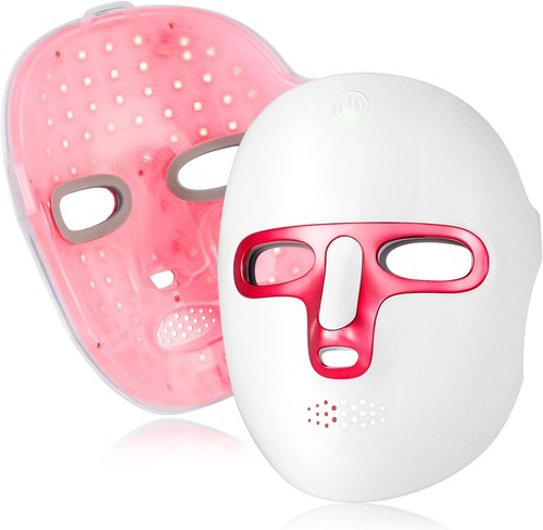 Red light therapy face mask - red,