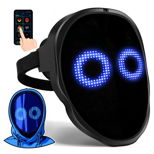 Led halloween mask - led, with