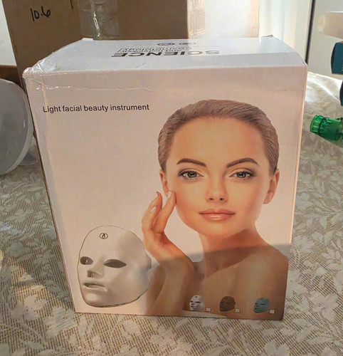 Led light therapy facial - led,