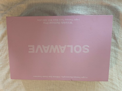 New solawave led red light - new,